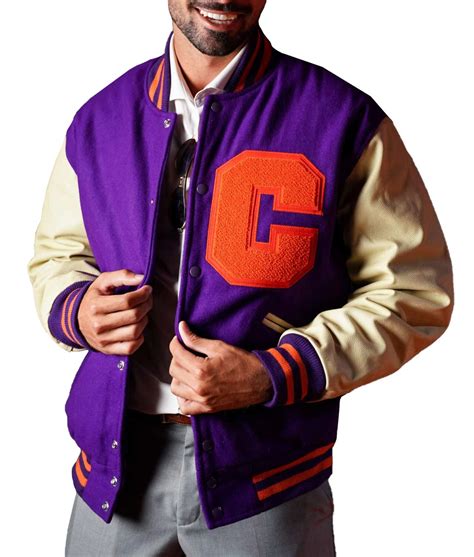 Ceremony Clemson Tigers Letterman Jacket