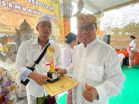 Ragam Lomba Meriahkan Perayaan Saraswati Di UPMI Bali Universitas