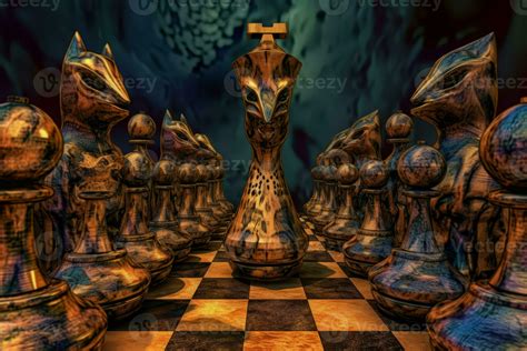 Chess abstract board. Generate Ai 28139169 Stock Photo at Vecteezy