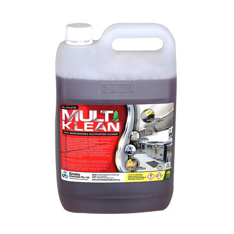 Enviro Multiklean 5l Multipurpose Cleaner Degreaser Cleanmax Supplies