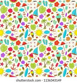 Cute Summer Set Bikini Flip Flops Stock Vector Royalty Free Shutterstock