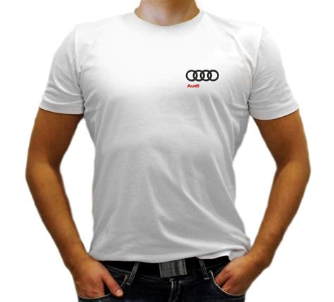 Audi Shirt Bestickt Logo Auto Auto Geschenk Kleidung Etsy