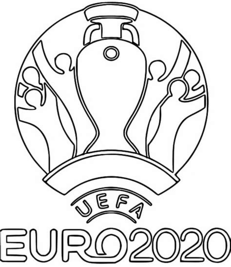 Euro Coloring Page