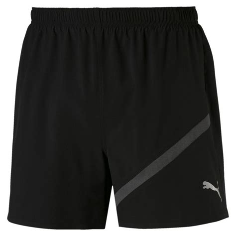 Puma Pace Men S Running Shorts In Asphalt Grey Size Medium In