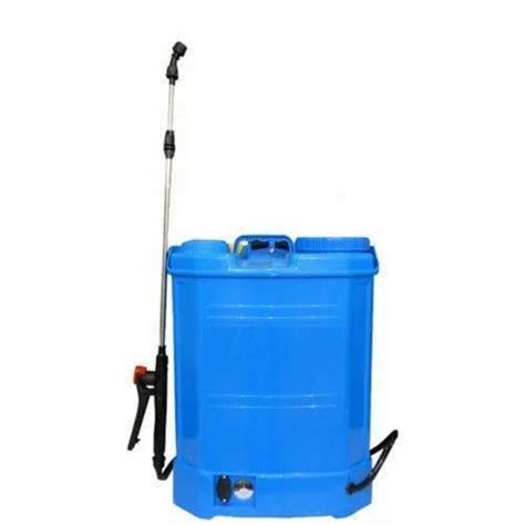 18 Liters Battery Powered Knapsack Sprayer PVC Semi Automatic At Rs