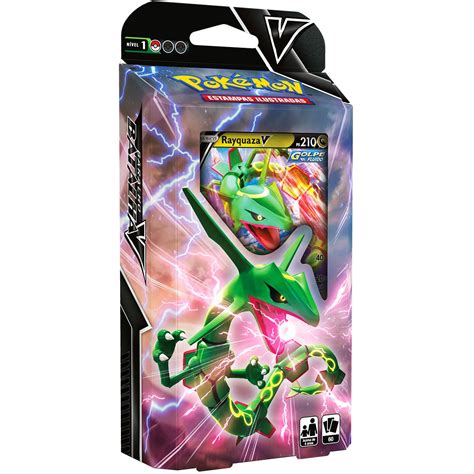 Baralho De Batalha V Deck Pokémon Rayquaza V Two Head Games