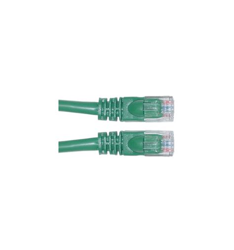 Panduit 75FT Cat6A 10GbE Shielded (S/FTP) Snagless Patch Cable 26AWG — Green (10-Pack) (UTPSP-C6A-STP-75FT-GN-10PK)