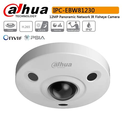 Original Dahua Ipc Ebw Mp Panoramic Network Ir Fisheye Camera