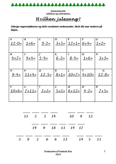 Matematikopgaver Matematik Klasse Matematik Indskoling Off