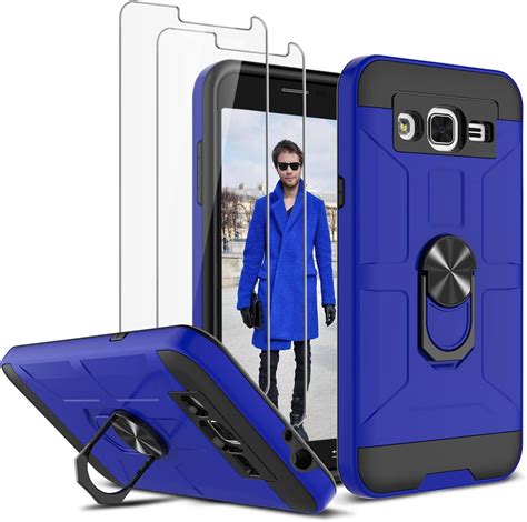 Jeylly Galaxy J3 2016 Case Slim Thin Soft Tpu Shock Absorbing And Scratch Hybrid Rubber Plastic