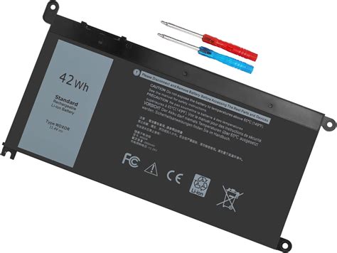 WDX0R Laptop Battery For Dell Inspiron 15 7579 7569 5578 5565 5567 5568