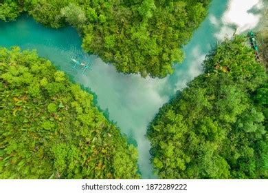 Aerial View Traditional Fishing Boats Bojo Stock Photo 1872289222