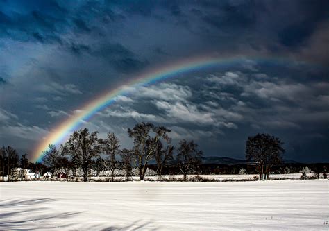 Berkshire Snow Rainbow Img 4606 Photography Art | Dylan W. Kubis Fine ...