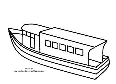 Mewarnai Gambar Mewarnai Gambar Kapal 6