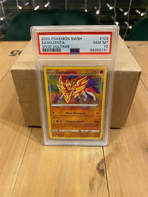 2020 Pokemon SWSH Vivid Voltage 102 Zamazenta PSA 10 Kaufen Auf Ricardo