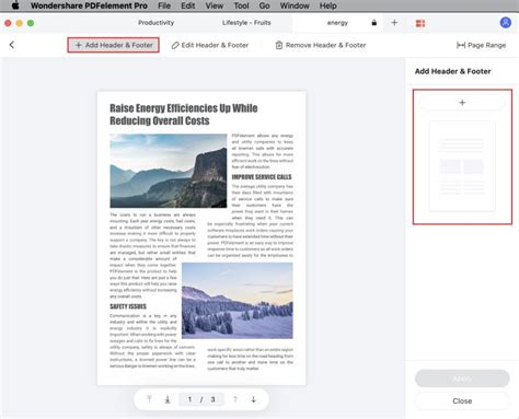 How To Add Header And Footer To Pdf