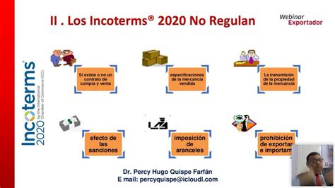 Incoterms 2020 Principales aspectos y casos prácticos 4 de agosto de