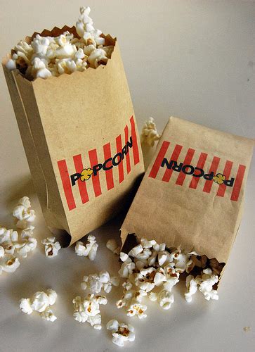 Printable Popcorn Bag Template