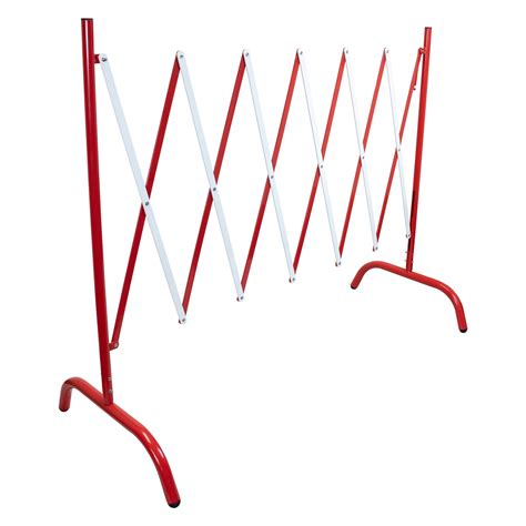 Snapklik.com : 10 Feet Extendable Safety Barrier - Red/White Fence Gate