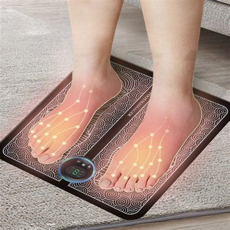 Ems Foot Massager Ems Acupoints Stimulator Massage Foot Mat Usamerica Shop