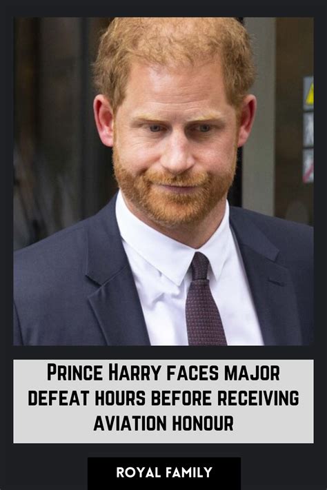 Did Prince Harry Face A Major Defeat Just Hours Before Receiving An