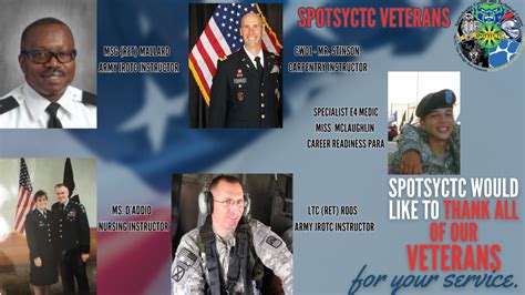 SPOTSYCTC HONORING OUR VETERANS Spotsylvania Career Technical Center