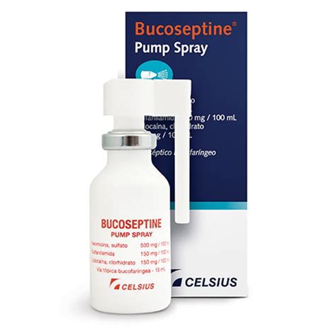 Bucoseptine Pump Spray 15ml Farmacia Parque Miramar