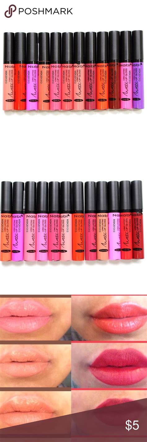 Premium Nabi Matte Lip Gloss Matte Lip Gloss Lip Gloss Matte Lips