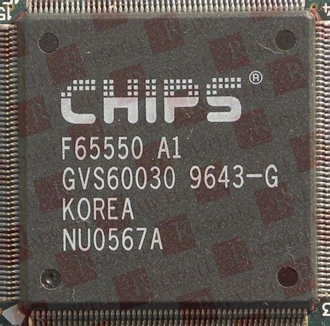 F65550 IC Chip by CHIPS & TECHNOLOGIES