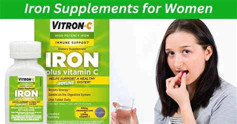 Iron Supplements For Women Your Essential Key To Health And Vitality