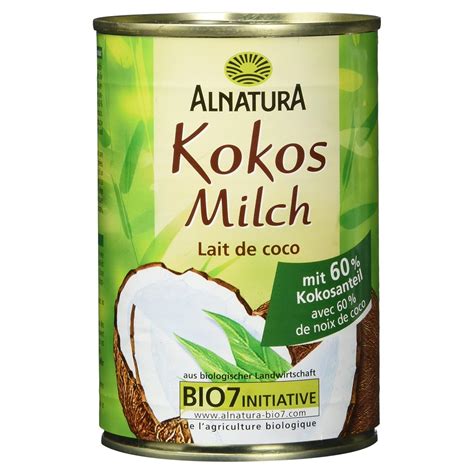 Alnatura Bio Kokosmilch Ml Amazon De Lebensmittel Getr Nke