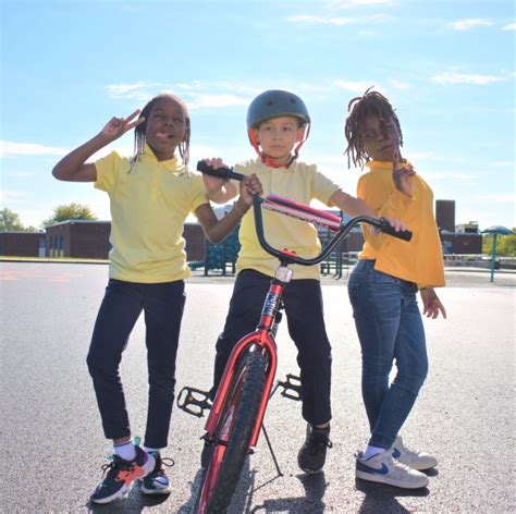 North Bend Elementary Bike Donation Spreads Smiles - Baltimore's Child