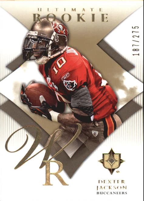 Dexter Jackson Football Price Guide | Dexter Jackson Trading Card Value ...