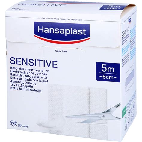 Hansaplast Sensitive Pflaster 6 Cmx5 M Rolle 1 St Disapo De