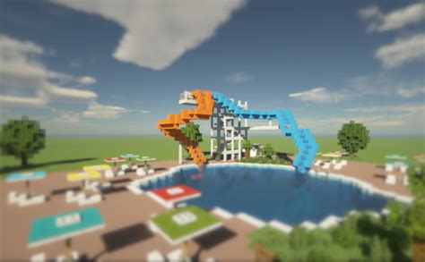 Minecraft Water Park Map