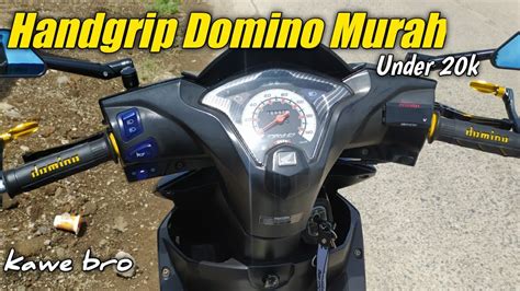 Pasang Hand Grip Domino Di Motor Beat Fi Handgrip Domino Murah