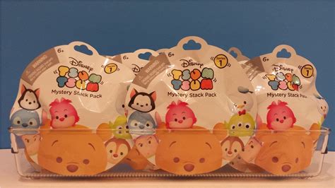 Disney Tsum Tsum Mystery Stack Packs Series 1 Blind Bags Youtube