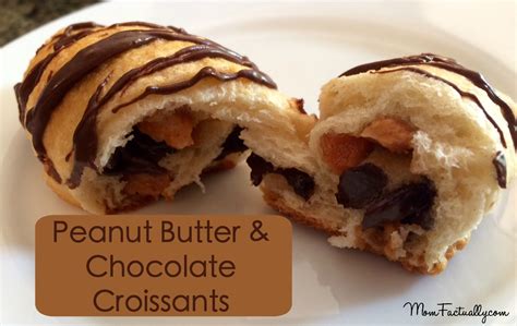 Chocolate And Peanut Butter Croissant Recipe With Crescent Rolls