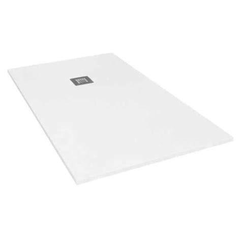 Tissino Giorgio2 Rectangular Shower Tray 1700mm X 900mm White Slate