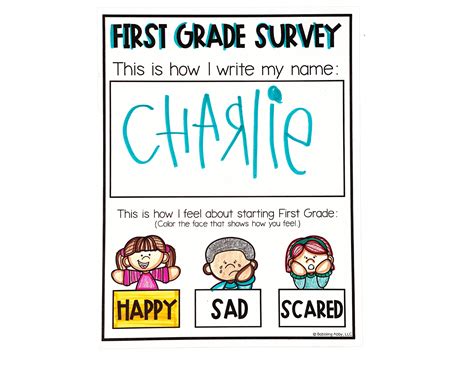 The Best Back to School Activities for First Grade - Babbling Abby