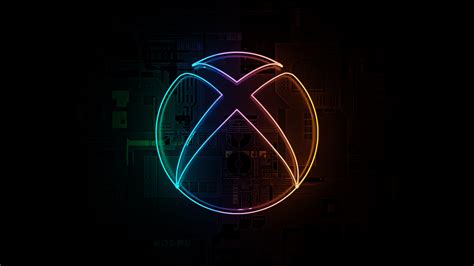 3D Neon Xbox Wallpaper [3840 x 2160] : xbox