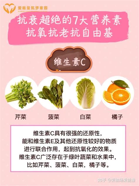 抗衰老7大营养素，抗氧化饮食首选 知乎