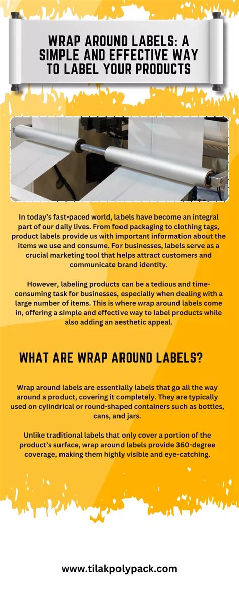 Ppt Wrap Around Labels A Simple And Effective Way To Label Your