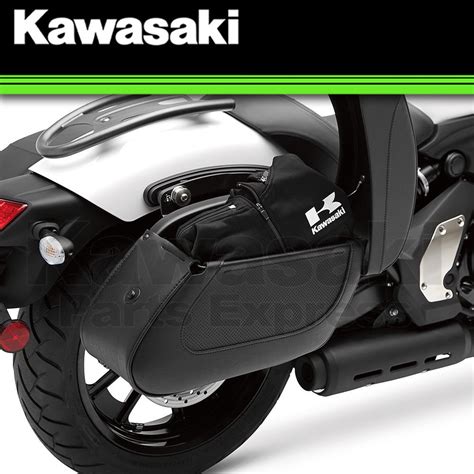 New Genuine 2015 2023 Kawasaki Vulcan S Kqr Premium Saddlebag Set