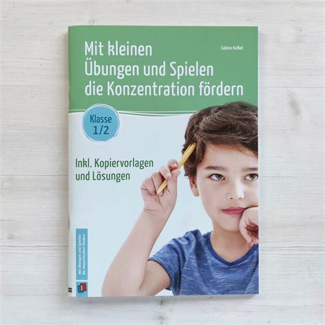 Mit kleinen Übungen und Spielen Konzentration förd