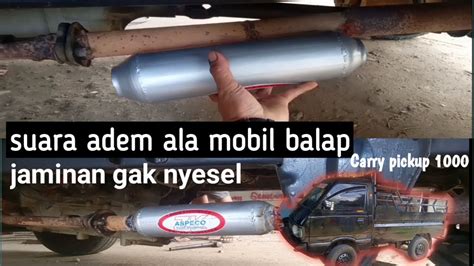 Knalpot Racing Mobil Terlalu Berisik Ini Solusinya Carry Youtube