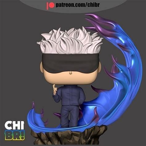 Satoru Goju Jujutsu Kaisen Funko D Model D Printable Cgtrader