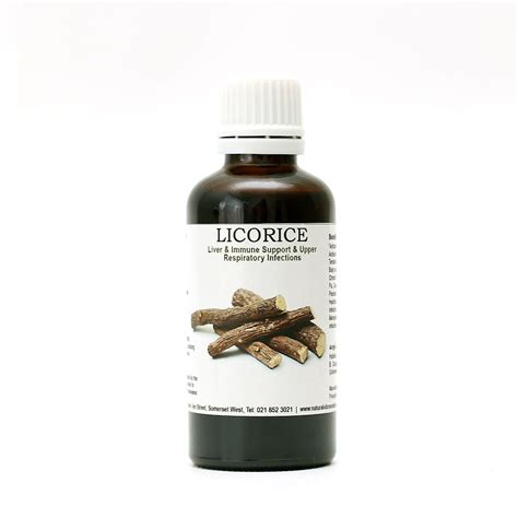 Liquorice Tincture Drops (50ml) – Online | Natural Vibrance Life