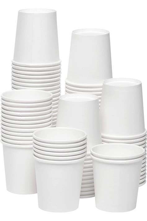 Vaso Polipapel Blanco Oz Con Tapa