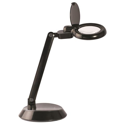 Ottlite Space Saving Led Magnifier Desk Lamp Black G97bgc Ffp Best Buy